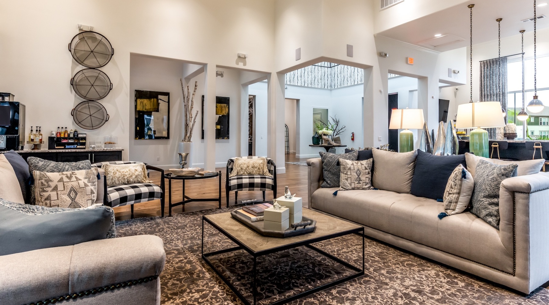 Berkshire Creekside is an oasis of tranquility lounge in a bright room with ample seating