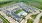 aerial view of a large building